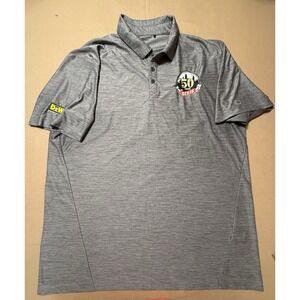 OGIO Grey Polo Golf Shirt Men's‎ Size XL Moisture Wicking Dixie Concrete